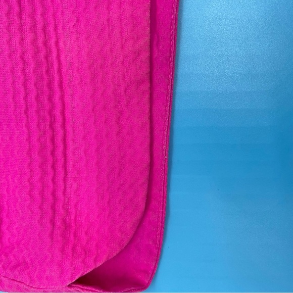 Lilly Pulitzer Women’s Hot Pink Ribbed Shorts Size 10 - Picture 7 of 10